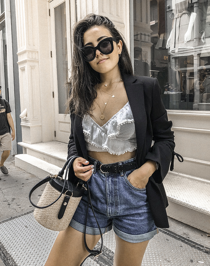 how to style straw bags summer fall