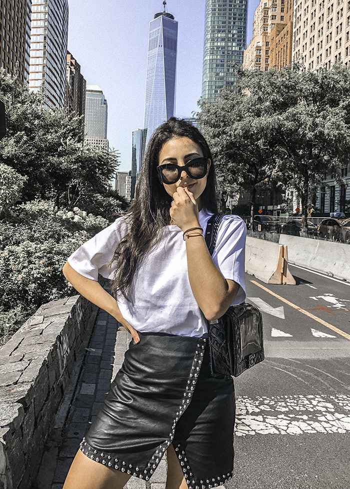 5 ways to style a white t-shirt
