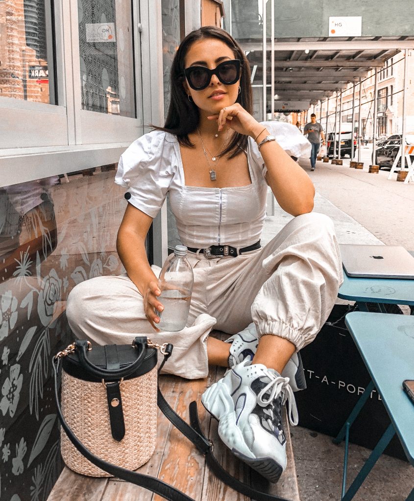 8 Ways to Use Chunky Sneakers - Gabriella Zacche