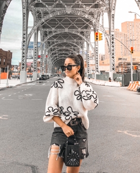 3 Ways to Style Your Denim Skirt This Fall