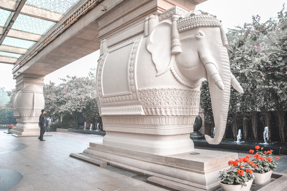 leela hotel delhi gabriella zacche