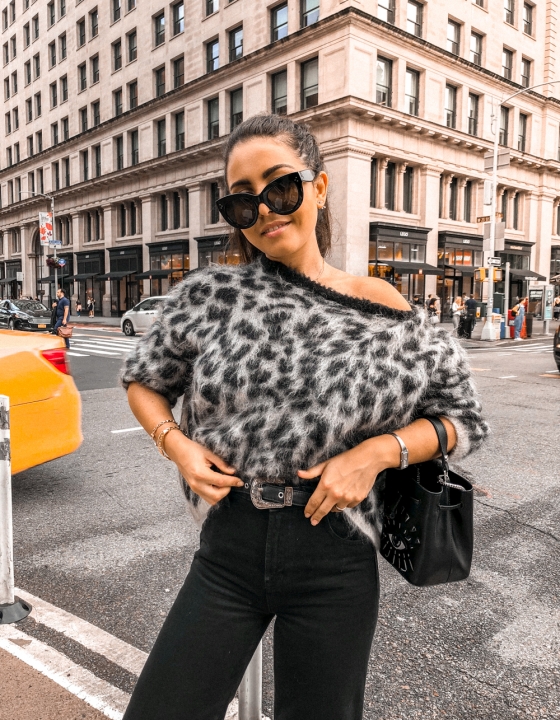 2 Ways I Styled My Leopard Print Sweater