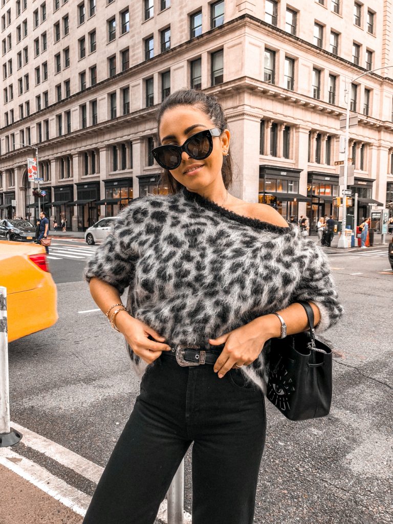 2 Ways I Styled My Leopard Print Sweater - Gabriella Zacche