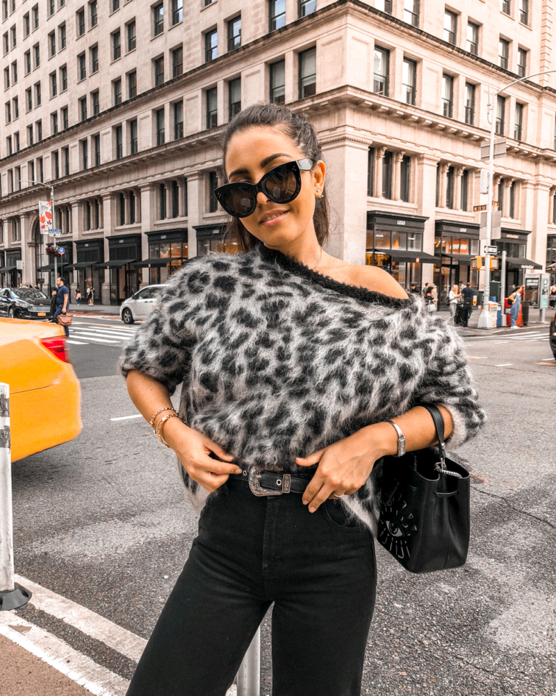 2 Ways I Styled My Leopard Print Sweater