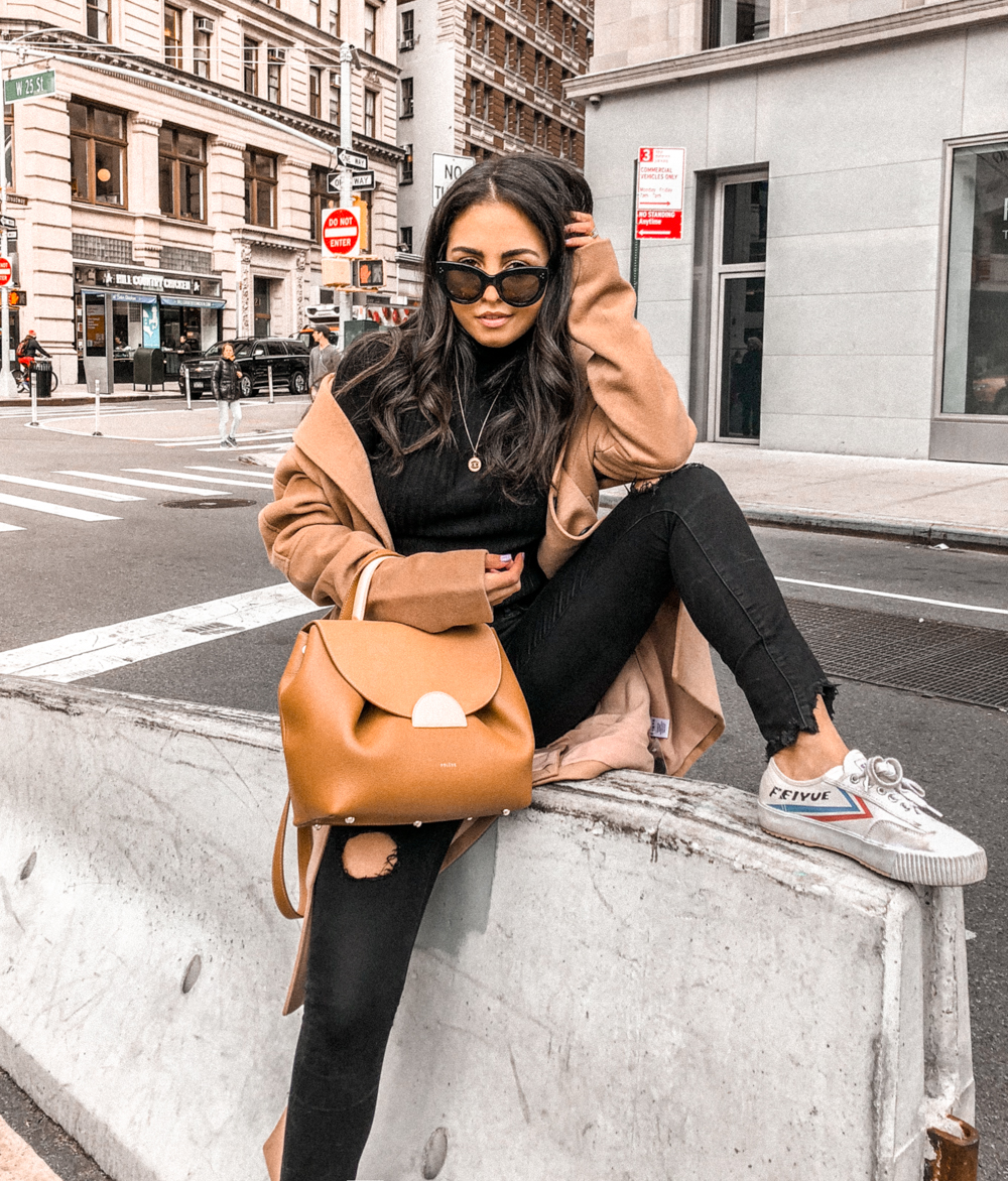 5 Ways To Style A Black Turtleneck - Gabriella Zacche