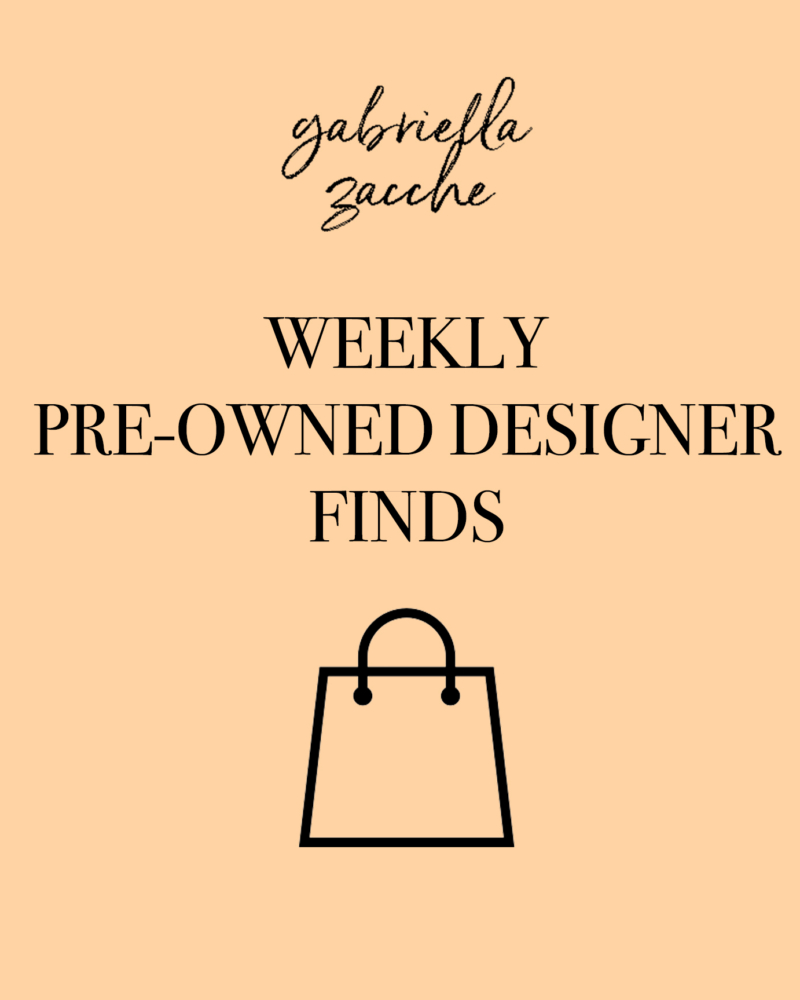 My Favorite Designer Thrift Finds