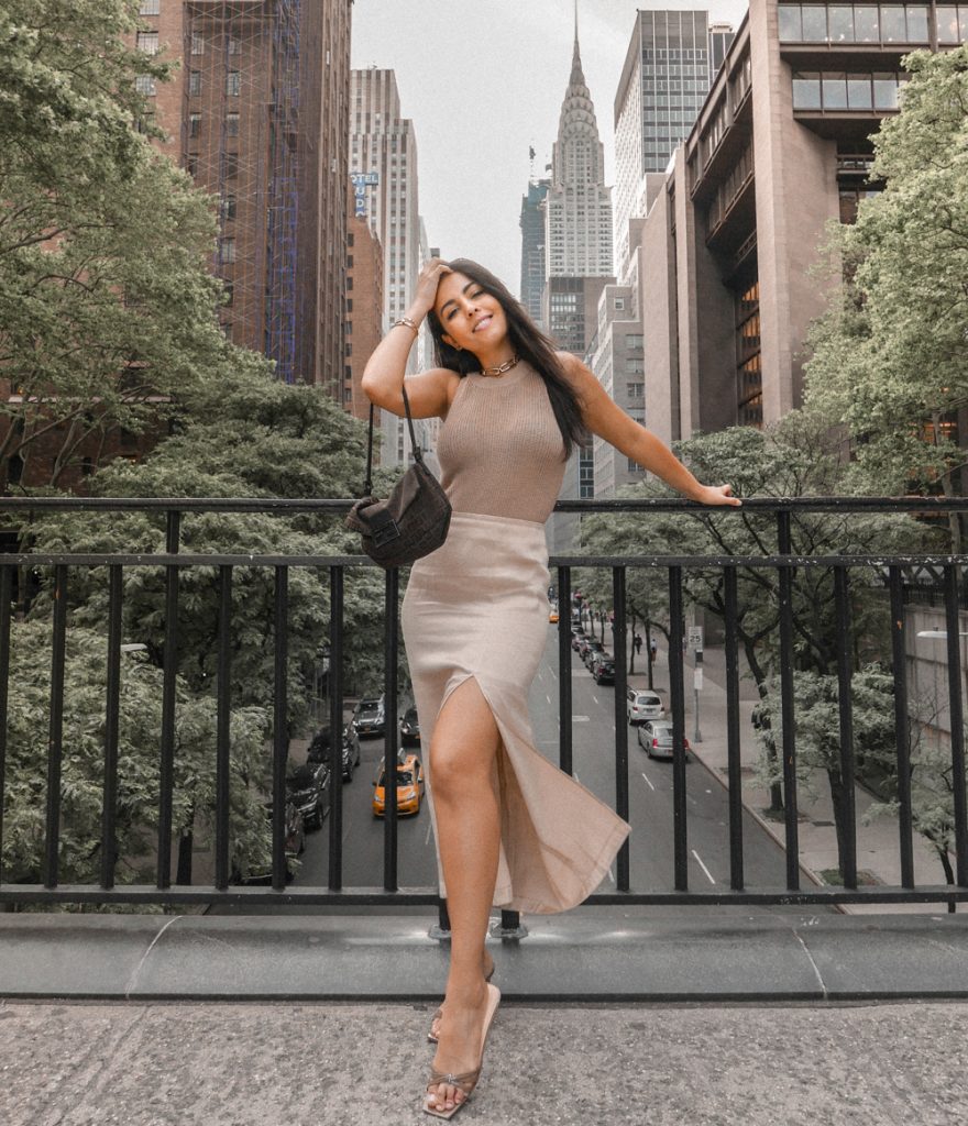 pencil satin skirt summer