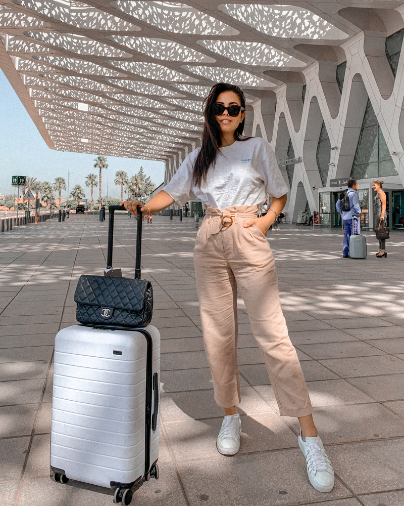 Stylish and Comfy Airport Outfit Ideas