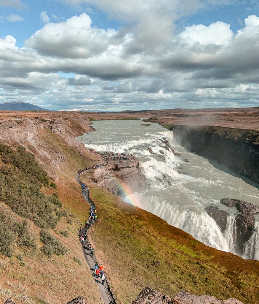 gullfoss waterfalls iceland