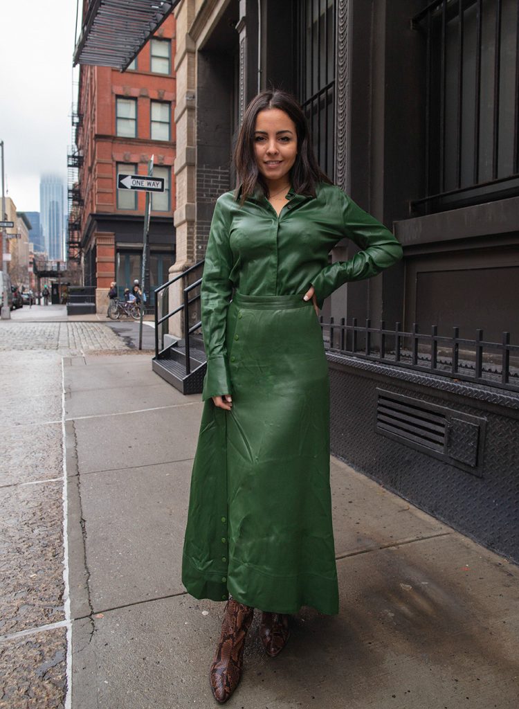 spring nyfw street style