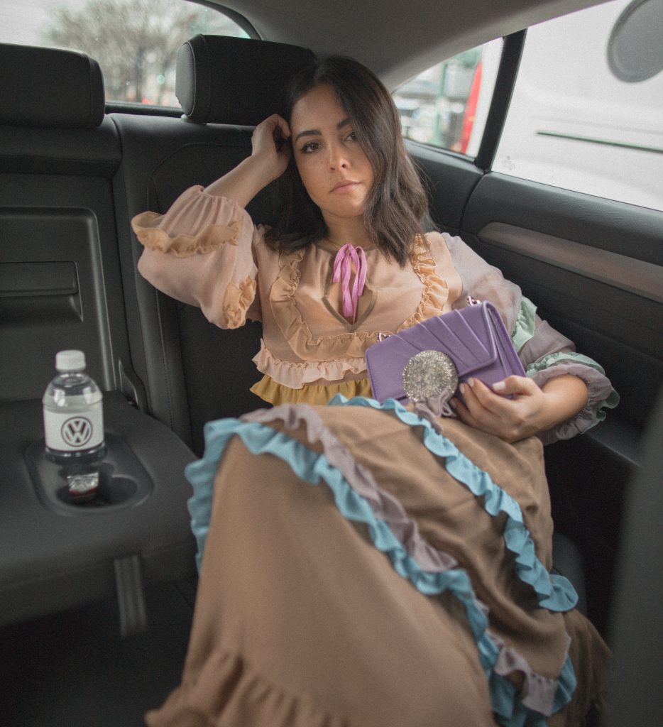 nyfw cynthia rowley dress street style