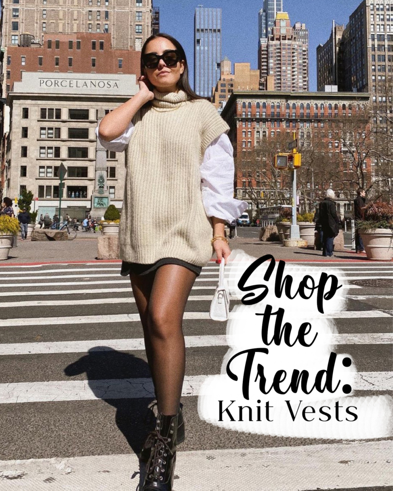 Shop the Trend: Oversized Knit Vests