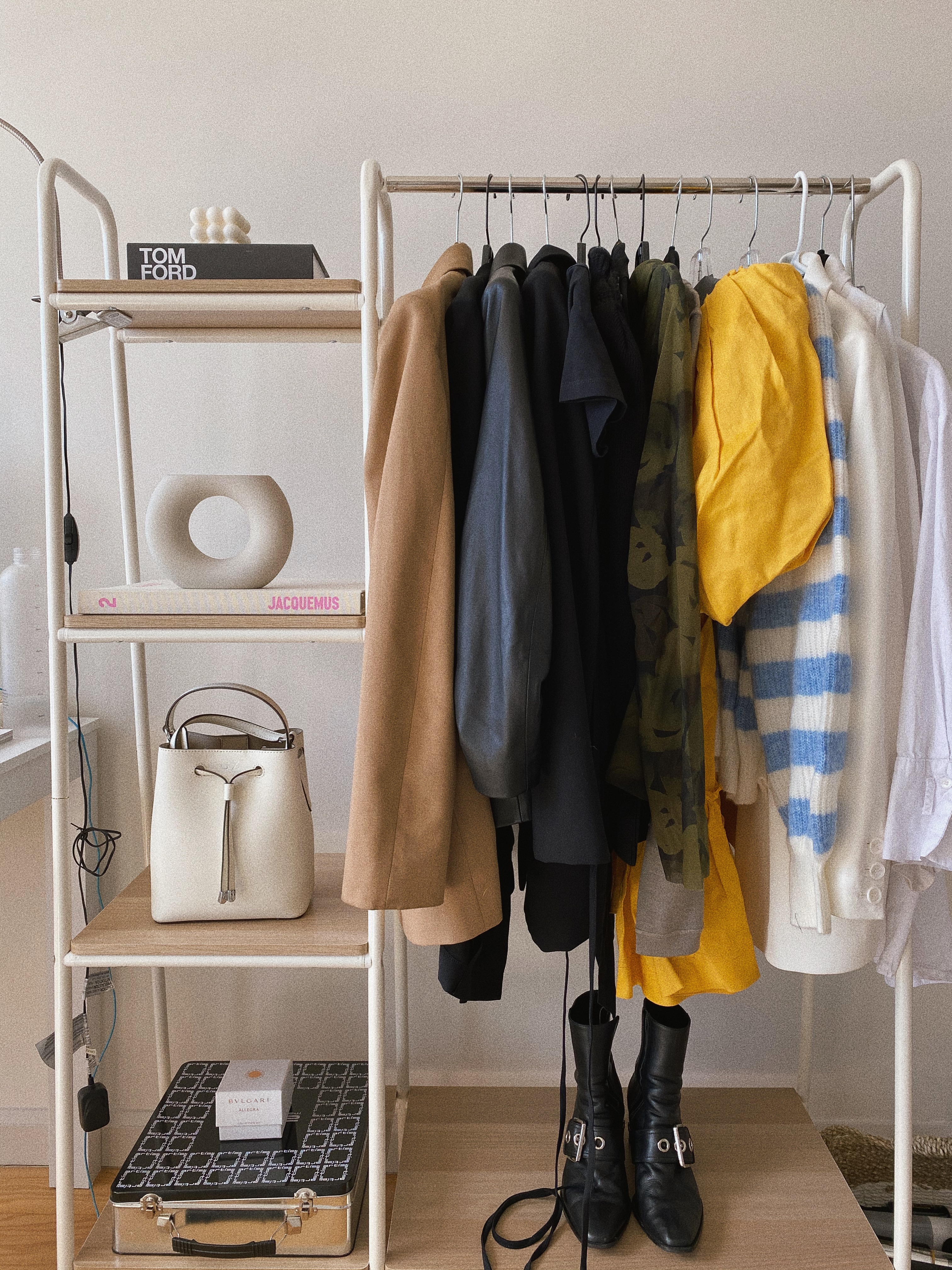 clothing rack closet